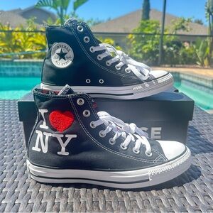 Converse Chuck Taylor All Star Hi 'I Love NY' Size MENS 7/Wo 9 161183F